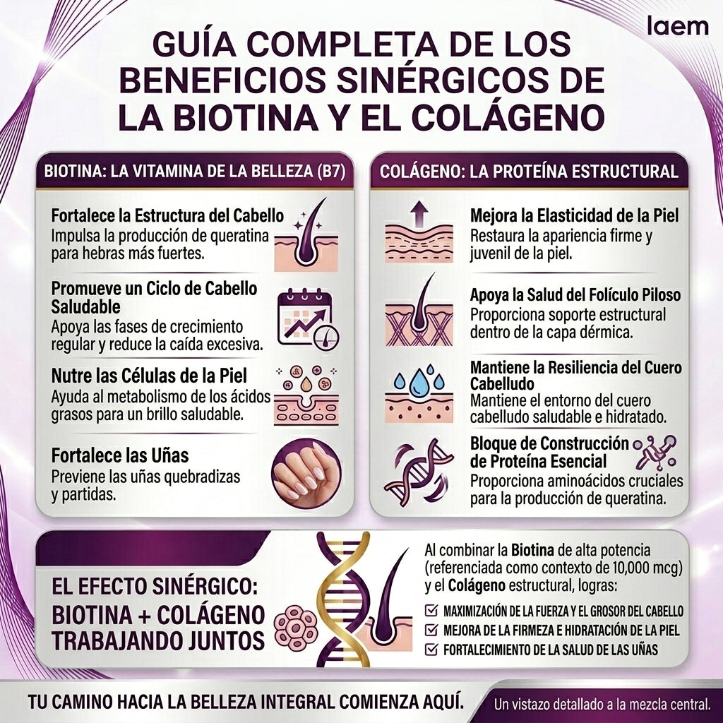 Vitaminas para Crecimiento Capilar